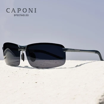 CAPONI 2020 sončna Očala Za Moške Polarizirana Dan Vožnje Športne Odtenki UV400 Zaščito aluminijast Okvir Moški je Sonce Očala CP3043