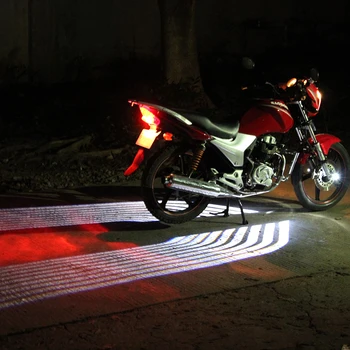 CNSUNNYLIGHT Avto/motorno kolo LED Dekorativna Luč Dobrodošel Signal v Sili Krila Žarnice Projektor Shadow Razsvetljavo Meglo opozorilna Lučka