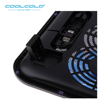 COOLCOLD Super Ultra-tanek Prenosnik, Hladilnik Cooling Pad USB Ventilator Stojnica 11