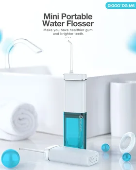 DIGOO GD-M6 1100mAh Prenosne Vode Flosser IPX8 Nepremočljiva 3 Prestave Električni Ustni Irrigator Vode Zobotrebec Zobni Flusher