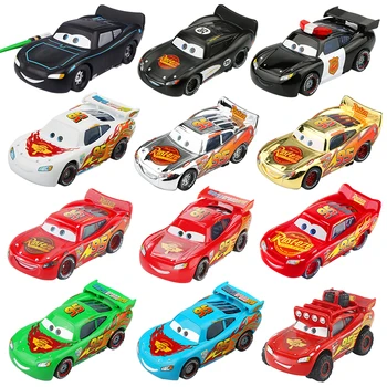 Disney Pixar Cars 2 3 Čudovito Strela McQueen Črni Bojevnik Šerif SUV Diecast Kovinskih Igrač Model Avtomobila Darilo za Rojstni dan Za Otroke