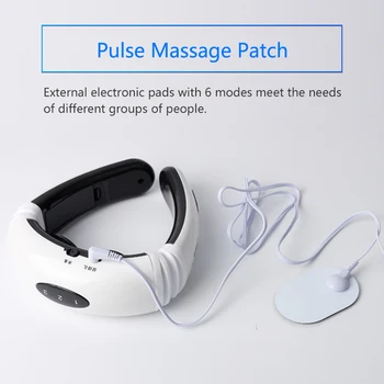 Električni Vratu Massager & Pulse Nazaj 6 Načini Za Nadzor Moči Daleč Infrardeče Ogrevanje Lajšanje Bolečin Orodje Za Zdravstveno Nego, Sprostitev Stroj
