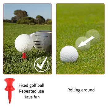 Golfist Opremo Za Golf Nohtov Omejitev Pin Plastike Zunanji Mini Visoka Kakovost Mini Golf Tees Plastični Golf Nohtov Prenosni Golf Omejitev Nai