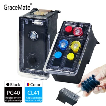 GraceMate PG40 CL41 Združljiv za Canon Ink Kartuša za Pixma iP1180 iP1200 iP1300 iP1600 iP1700 iP1880 iP2200 iP2580 Tiskalnik