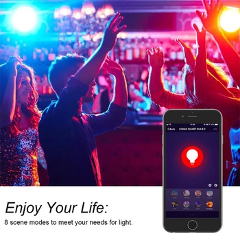 GU10 Wifi Smart LED Žarnica 5W možnost zatemnitve Pozornosti Smart Življenje APP Workes Z Alexa Uporabite Google Doma Glasovni Nadzor Prilagoditev