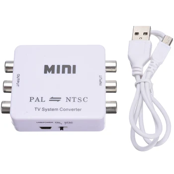 HDMI2AV Video Pretvornik Polje PAL v NTSC NTSC v PAL Adapter Pretvornik Mini dvosmerno TV Sistem Preklopnik