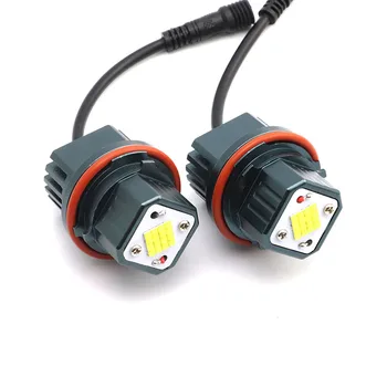 High Power Ultra Svetla brezplačno napaka 6000K IP65 Bela LED Žarnice za 06-07 BMW X3 E83 LED Angel Eyes Marker