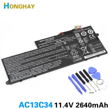 Honghay AC13C34 Novo Izvirno laptop baterija za Acer Aspire V5-122P ICP5/60/80 V5-132 E3-112 V5-122 ZHK 11.4 V 30wh 2640mah