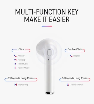 I11 TWS Bluetooth 5.0 Brezžične Slušalke ročaji očal Mini Čepkov i7s Z Mikrofonom Za iPhone X 7 8 Samsung S6 S8 Xiaomi LG Huawei