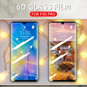 IHaitun Luksuzni 6D Stekla Za Huawei P40 P30 Pro Mate 30 20 Kaljeno Steklo Screen Protector Za Huawei Polno Kritje Film