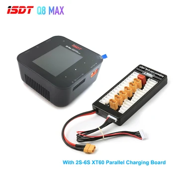 ISDT Q8 MAX, 1000W PC-4860S 1-8 ZA Varno Vzporedno Odbor Batery Bilance Polnilnik Discharger Za Lilon LiPo LiHV Pb NiMH Baterije
