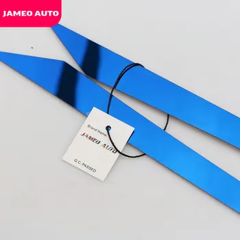 Jameo Auto iz Nerjavečega Jekla Avto Styling Notranja Vrata Nalepke Armrest Okrasni Pokrov Nalepke za Ford Focus 3 4 MK3 MK4 2012-2018