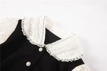 Jeseni Letnik Čipke Mozaik Mini Obleke Za Ženske Do Leta 2020 Vzletno-Pristajalne Steze Oblikovalci Elegantno Beading Ženska Obleka Vestidos