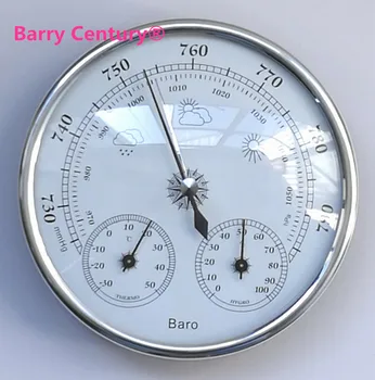 Kakovost, Natančnost, Aneroid 128mm 3 v 1 Barometer S Termometer in Higrometer Vlažnost Tester Metrski Ribolov