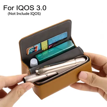 Kakovostno Ohišje Za IQOS 3 Za IQOS vape Elektronska Cigareta Pribor, Zaščitna PU Usnjena torbica Za IQOS 3.0 e Cigarete