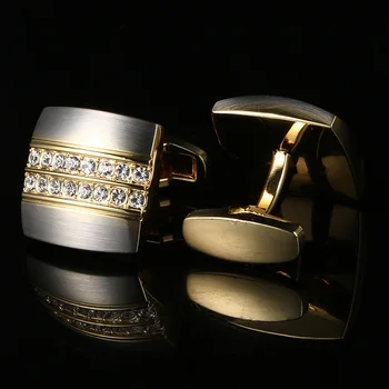 Kovin zapestne gumbe za Moške bo Ustrezala francoski Majica Visoke Kakovosti Zlata manšetni Poslovnih Poročni Dan Priložnostne Datum Dodatki Darila 2019