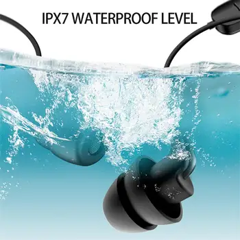 KOVOL Bluetooth 5.0 Slušalke 8D HD Stereo Brezžična Sport Slušalke Vrat V Uho Čepkov Za Apple Huawei Nasprotnega Xiaomi