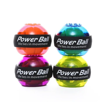 LED Mišične Moči Žogo Zapestje Žogo Trener Sprostite se Vrtavka Power Ball Žiro Roko Vaditelj Strengthener Fitnes Oprema