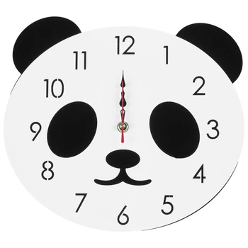 Lep Panda Ure Stenske Nalepke Za Otroke Sobe Stenske Ure Doma Dekoracijo Ura Nalepke