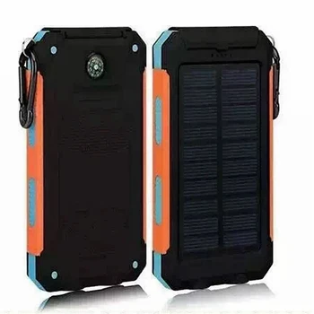 LiitoKala Lii-D007 Prenosni Sončne Energije Banke 20000mah Za Xiaomi 2 Iphone Zunanje Baterije Powerbank Nepremočljiva Dvojno USB