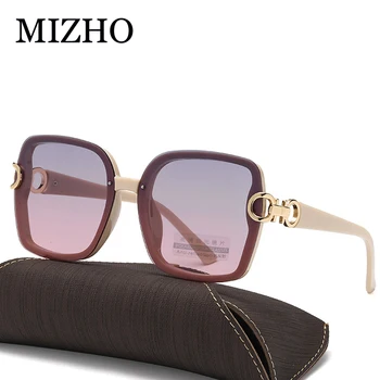 MIZHO 2021 blagovne Znamke Prevelik Kvadratnih sončna Očala Ženske Polarizirana UV400 Vožnje Očala Ženske Trendovska sončna Očala Jasno Vidne