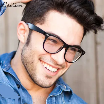 Moda Jasno Očala Moških Ponaredek Očala Kvadratnih Optična Očala Okvirji Moški Očala Okviri Pregleden Oculos