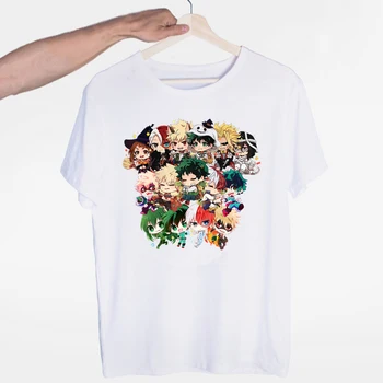 Moj Junak Univerzami Ženske Kratek Sleeve Majica s kratkimi rokavi za Vroče Anime Bakugo Katsuki Smešno Tshirt Homme S-3XL Hip Hop Oblačila Podporo