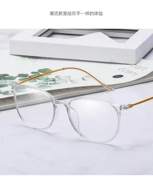 Moški in Ženske Modele Čistega Titana Očala Okvirji Pregleden Očal Okvir Ultra-lahkih TR Okvir Cat Eye Glasses