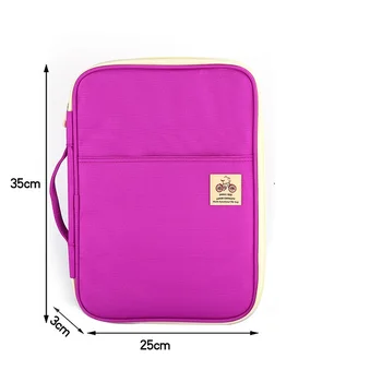 Multifunkcijski A4 datoteke torba za prenosni zadrgo moški ženske torbice datoteke package priložnostne prenosni srečanje aktovko ipad torba za Prenosnike