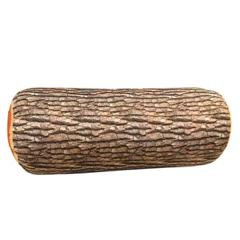 Narava Lesa dnevnik, 26*9 CM Mikro Mini Microbead Blazino Roll Vratu Blazino Stolpec Blazine Udobno Blazine za Spanje Domačega Tekstilnega