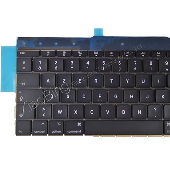 Nov Laptop A1708 AZERTY Postavitev FR Osvetlitev Tipkovnice Če je za Macbook Pro Retina 13