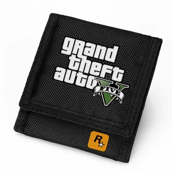 Nov Prihod Grand Theft Auto Platno Denarnice Moda Za Fante GTA Torbica Denarja, ki Igra Posnetek