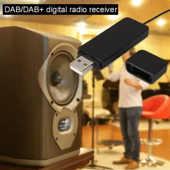 Novo DAB Digitalni Radijski Sprejemnik z Anteno, Bluetooth Zvočnikov za Domači Stereo TV z USB Prebrati Disk Funkcija Dodatki