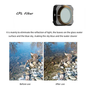 Objektiv Filter Za DJI Mavic Zraka 2 UV CPL Nevtralni Fotoaparat Filter Za Mavic air2 Brnenje Pribor ND 8 16 32 64 Star Filtri