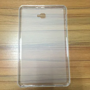 Ohišje Za Samsung Galaxy Tab A6 10.1 Model SM-T580 T585 T587 T580 Cover 360 Celotno Zaščitno Mehko TPU Kritje Jasno Nazaj Slim Case