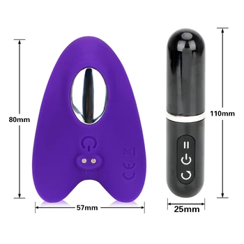 OLO 12 Frekvence Nosljivi Hlačne Vibrator za G Spot Stimulator Klitorisa Odraslih Izdelkov Sex Igrača Za Ženske Bullet Daljinski upravljalnik