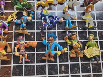 Original Hanna-brabera Scooby Doo Duh Noč Svetlobe Risani akcijski slika pvc model igrače