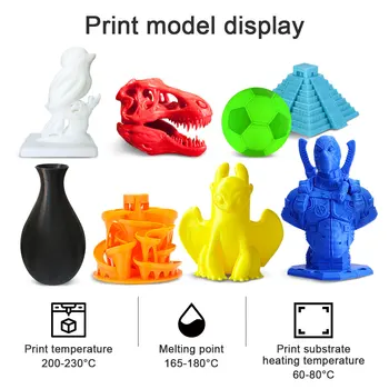 PLA Modre Nitke 3D Tiskalnik, ki z žarilno S Toleranco +-0.02 MM 1 kg 1.75 mm PLA žarilno Hitro Dostavo пластик для 3д принтера