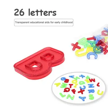 Pregledna Abecede (A-Z Dopisom Poučevanja Orodja Otroke Zgodaj Izobraževalne Igrače, Pisane Montessori Učenje Inteligence Razvoj
