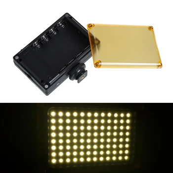 Prenosna LED Video Luč Foto Razsvetljava na nastavek Fotoaparata Zatemniti LED Lučka za Canon, Nikon, Sony Kamere DV DSLR