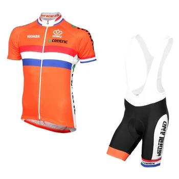 Pro Team nizozemska poletje, mens hitro suho, Kolesarski dres nizozemsko zastavo dihanje oblačila MTB Ropa Ciclismo Izposoja maillot GEL