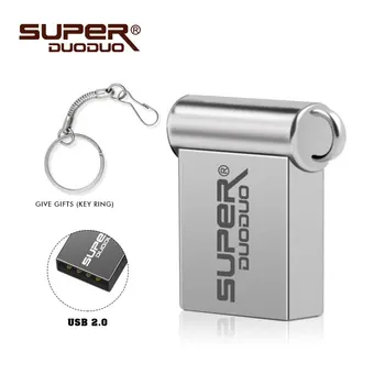 Prvotne SanDisk USB 2.0 super Mini Pen Drive 32GB 64GB 16GB USB Flash Drive, Pomnilniško kartico memory Stick U Disk, USB Ključ Pendrive za PC