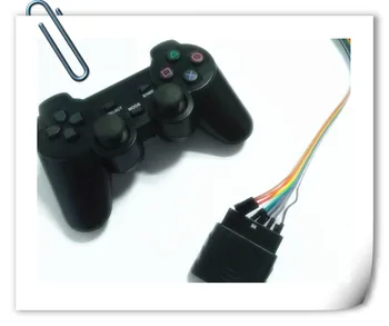 PS2 Krmilnik Brezžični Dvojne Vibracije ročaj+32 nadzorni odbor s High-speed USB 2.0 podaljšek kabel za Arduino Robot DIY