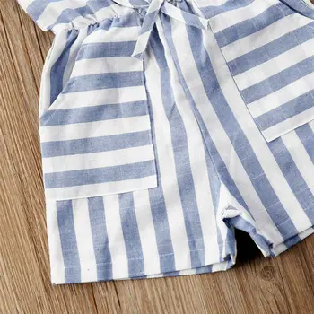 Pudcoco Malčka Otrok Baby Dekle Trak Oblačila brez Rokavov Romper 2020 Nove Priložnostne Enega kosa Jumpsuit Poletno Obleko