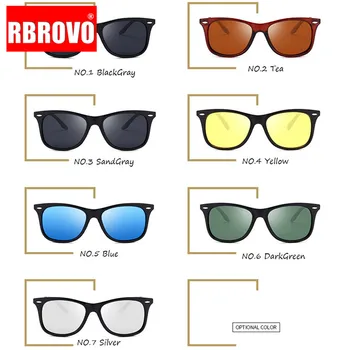RBROVO 2021 Polarizirana Kvadratnih sončna Očala Moške blagovne Znamke Oblikovalec Klasičnih Očal Ženske/Moški Prostem Potovanja Vožnje Oculos De Sol