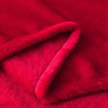 Rdeča Flanela Mehko Odejo, Vrgel Odejo Na Posteljo Kavčem Letalo Potovanje Plaids Odraslih Doma Tekstilne Barva Odejo Potovanja Odejo