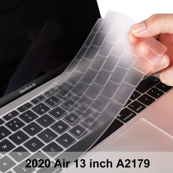 Redlai 2020 13-palčni Tipkovnico Pokrov za MacBook Air 13-palčni A2179 2020 Sprostitev TPU Pregleden NAS različico Tipkovnice Kože Zaščitnik