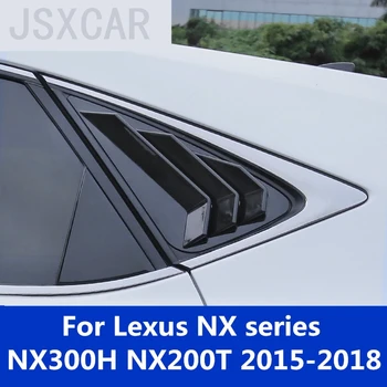 Res ogljikovih vlaken Zadnje okno Reže Spremembe false tuyere dekoracijo Zunanjosti Za Lexus NX serija NX300H NX200T-2018
