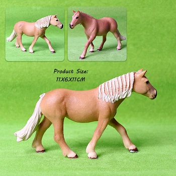 Ročno poslikane Simuliranega modela konj številke,Klasična notranja Oprema izdelki Živalskega Konj Toy Model nastavite Dejanje Slika Izobraževalne Igrače