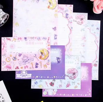Sailor Moon Pismo Ovojnice Pisane Natisnjeni Na Papirju Anime Papir Mirovanju Nastavite Kawaii Pisarniški Dopisnica Božično Darilo